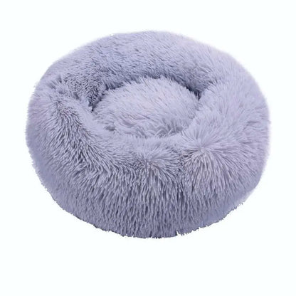 Super Soft Pet Dog Cat Bed Plush Full Size Washable Calm Bed Donut Bed Comfortable Sleeping Bed For Large Medium Small Dogs