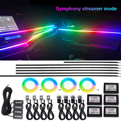 18-in-1 Car LED Ambient Light Strips