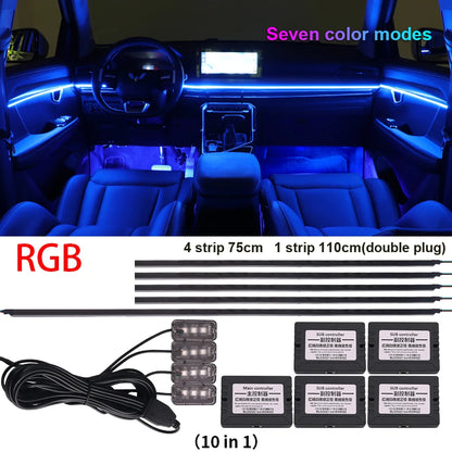 18-in-1 Car LED Ambient Light Strips