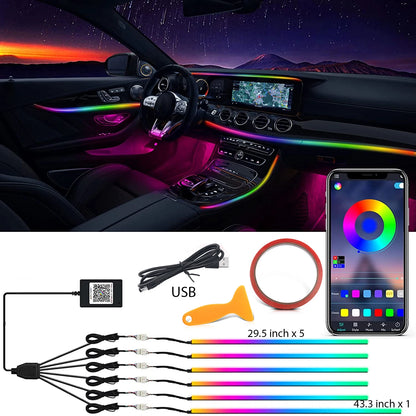 18-in-1 Car LED Ambient Light Strips